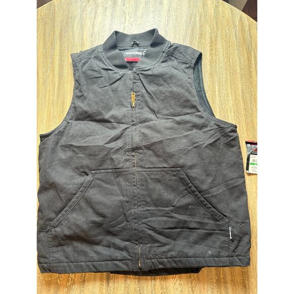 Wolverine Men's Large Workwear Full Zip Vest NEW NWT - Picture 1 of 6